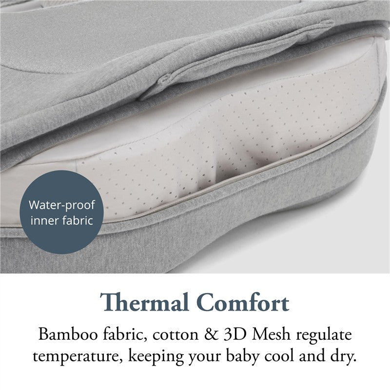 Inglesina Elysia Nursing Pillow - Harmony Gray Image 6