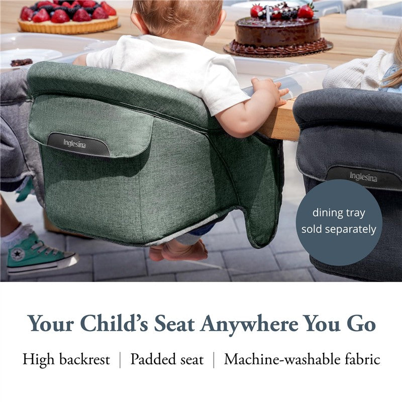 Inglesina Fast Table Chair - Pine Green Melange Image 2