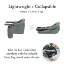 Inglesina Fast Table Chair - Pine Green Melange Image 4