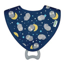 Iplay - 3 Pk Muslin Stay-Dry Teether Bibs, Blue Owl 0/12 Months Image 5