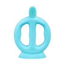 Iplay - Learning Toothbrush Made From Silicone, Aqua, 9/18M Image 1