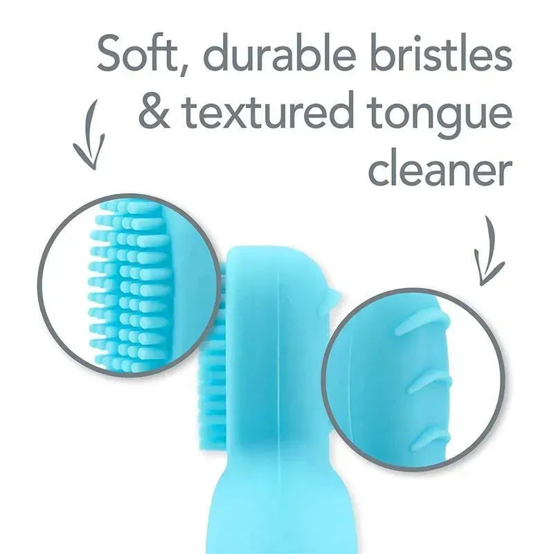 Iplay - Learning Toothbrush Made From Silicone, Aqua, 9/18M Image 3