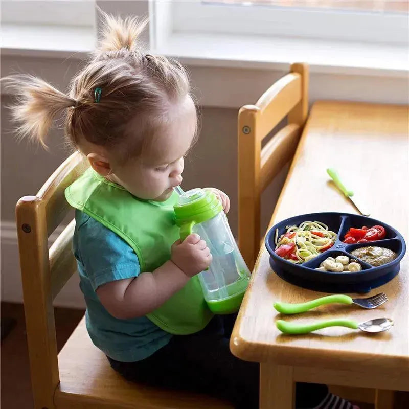 Iplay - Snap & Go Easy-Wear Bibs (3Pk), Gray Firetruck, 9/18 Months Image 7