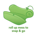 Iplay - Snap & Go Long Sleeve Bib, Green Safari Image 4