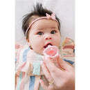 Itzy Ritzy - 2-Pack Silicone Pacifiers - Bow (Light Pink/Dark Pink) Image 4