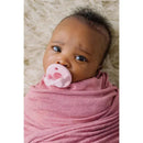 Itzy Ritzy - 2-Pack Silicone Pacifiers - Bow (Light Pink/Dark Pink) Image 5
