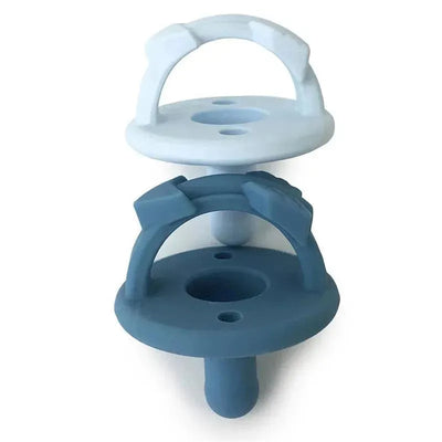 Itzy Ritzy 2-Pack Sweetie Soother Pacifier, Blue Arrows Image 1