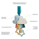 Itzy Ritzy - Attachable Travel Toy Cloud Image 3