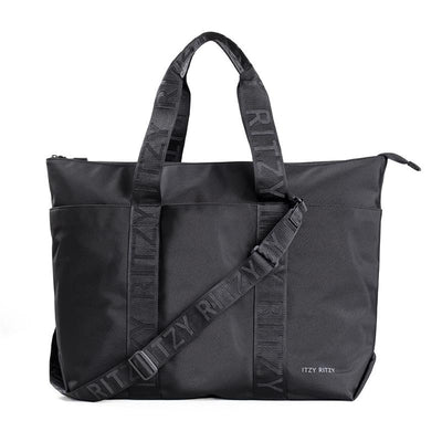 Itzy Ritzy - Belong All-In-Tote™ Multipurpose Weekender Tote, Black Image 1