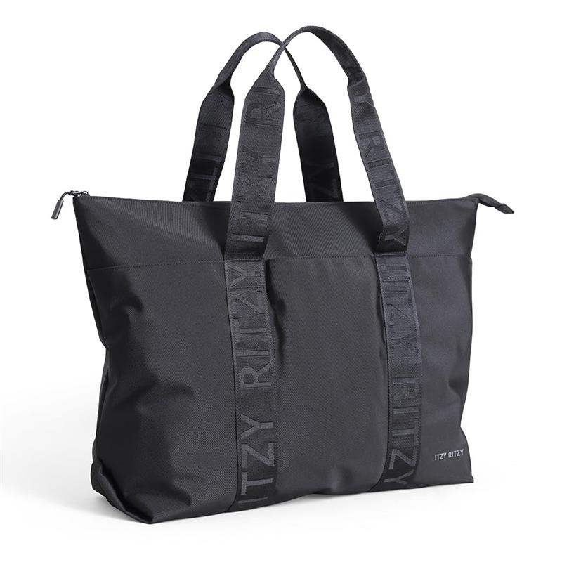 Itzy Ritzy - Belong All-In-Tote™ Multipurpose Weekender Tote, Black Image 2