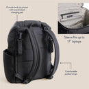 Itzy Ritzy - Belong Bucket Backpack™ Modern Unisex Backpack Black Image 5