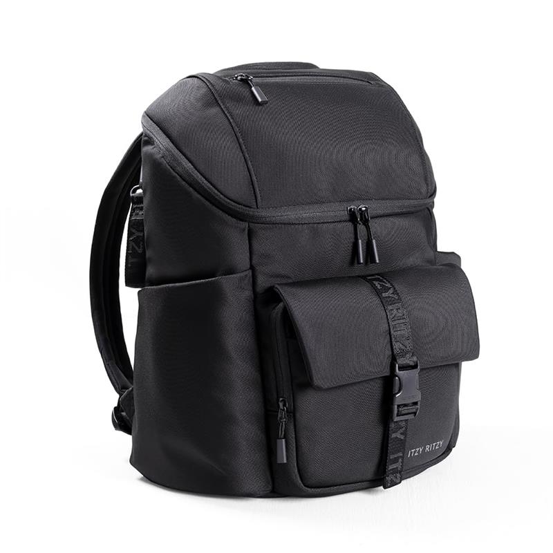 Itzy Ritzy - Belong Bucket Backpack™ Modern Unisex Backpack Black Image 9