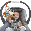 Itzy Ritzy - Bitzy Busy Ring Teething Activity Toy Cloud Image 2