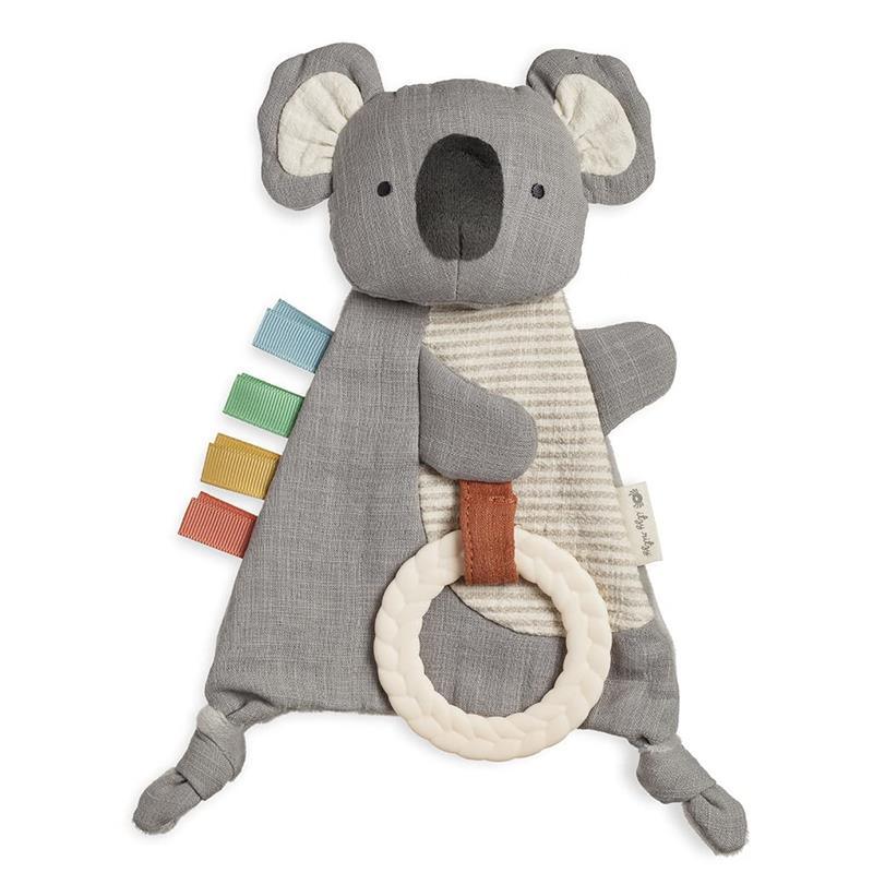 Itzy Ritzy - Bitzy Crinkle Sensory Crinkle Toy with Teether, Koala Image 1
