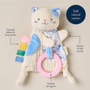 Itzy Ritzy - Bitzy Crinkle Sensory Toy Kitty with Crinkle Sound for Babies & Toddlers, Kitty Image 3
