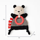 Itzy Ritzy - Bitzy Crinkle Sensory Toy Panda with Crinkle Sound for Babies & Toddlers, Panda Image 6