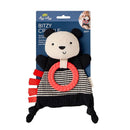 Itzy Ritzy - Bitzy Crinkle Sensory Toy Panda with Crinkle Sound for Babies & Toddlers, Panda Image 7