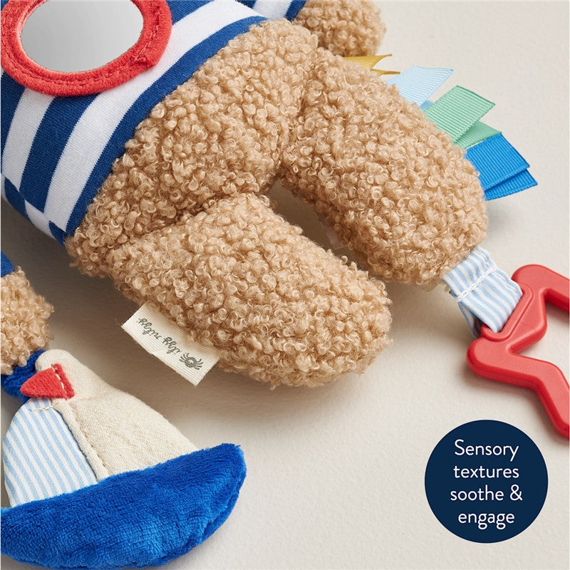 Itzy Ritzy Bitzy Traveler Sensory Developmental Toy - Bear Image 5