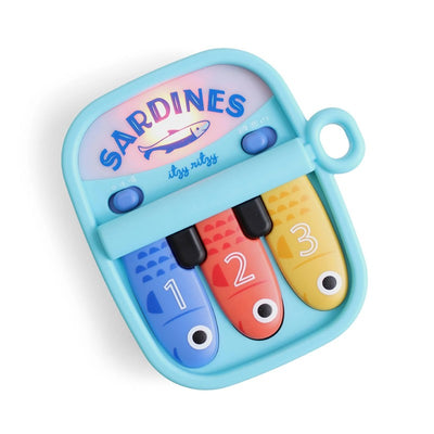 Itzy Ritzy Bitzy Tunes™ Sardines Light-Up Interactive Piano Toy Image 1