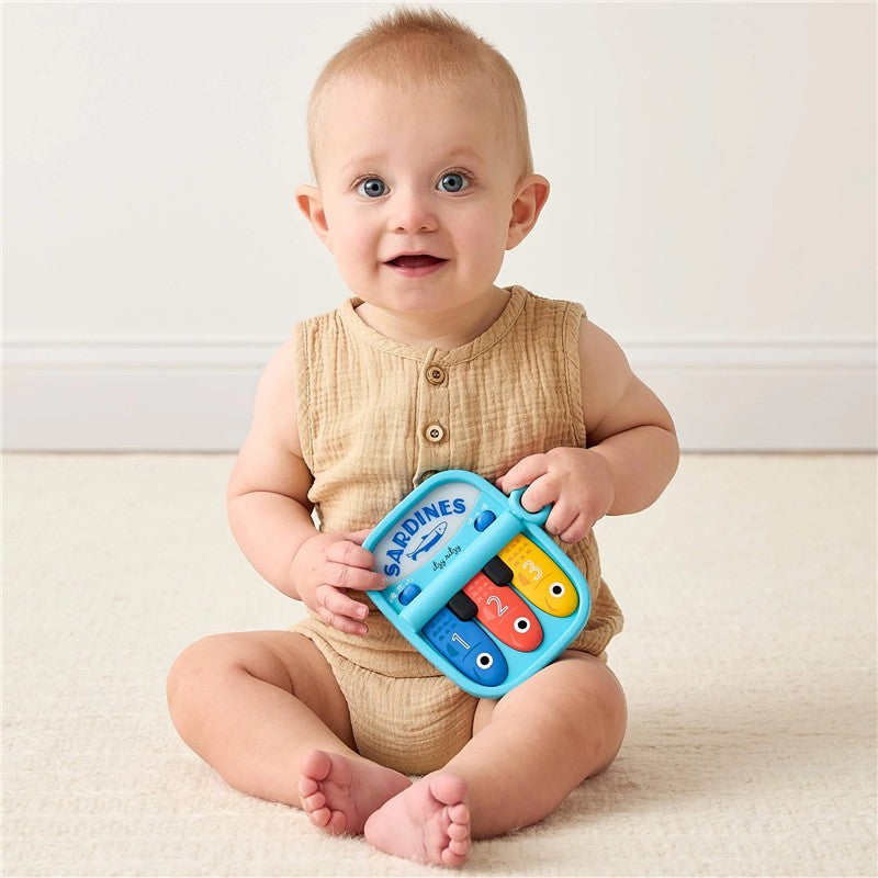 Itzy Ritzy Bitzy Tunes™ Sardines Light-Up Interactive Piano Toy Image 8