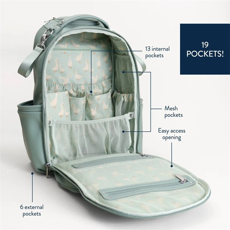 Itzy Ritzy Boss Plus™ Backpack Diaper Bag - Silly Goose Image 2
