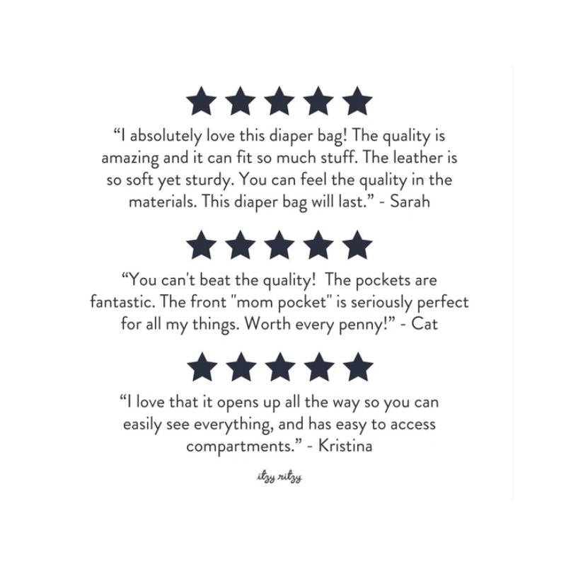 Itzy Ritzy - Boss Plus™ Large Diaper Bag Backpack - Teddy Blue Image 14