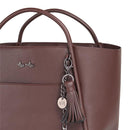 Itzy Ritzy - Boss Tote™ Diaper Bag With Changing Pad Espresso Image 4