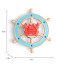 Itzy Ritzy Captain Bath Steering Wheel - Crab Image 7