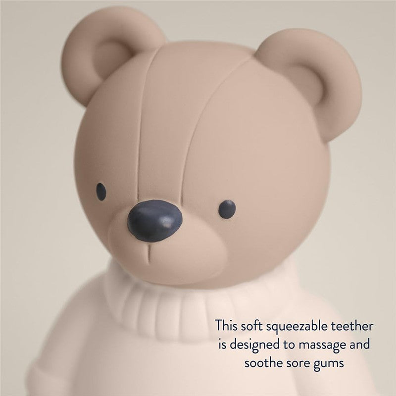 Itzy Ritzy Comfort Crew Natural Rubber Teether - Bear Image 4