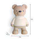Itzy Ritzy Comfort Crew Natural Rubber Teether - Bear Image 6