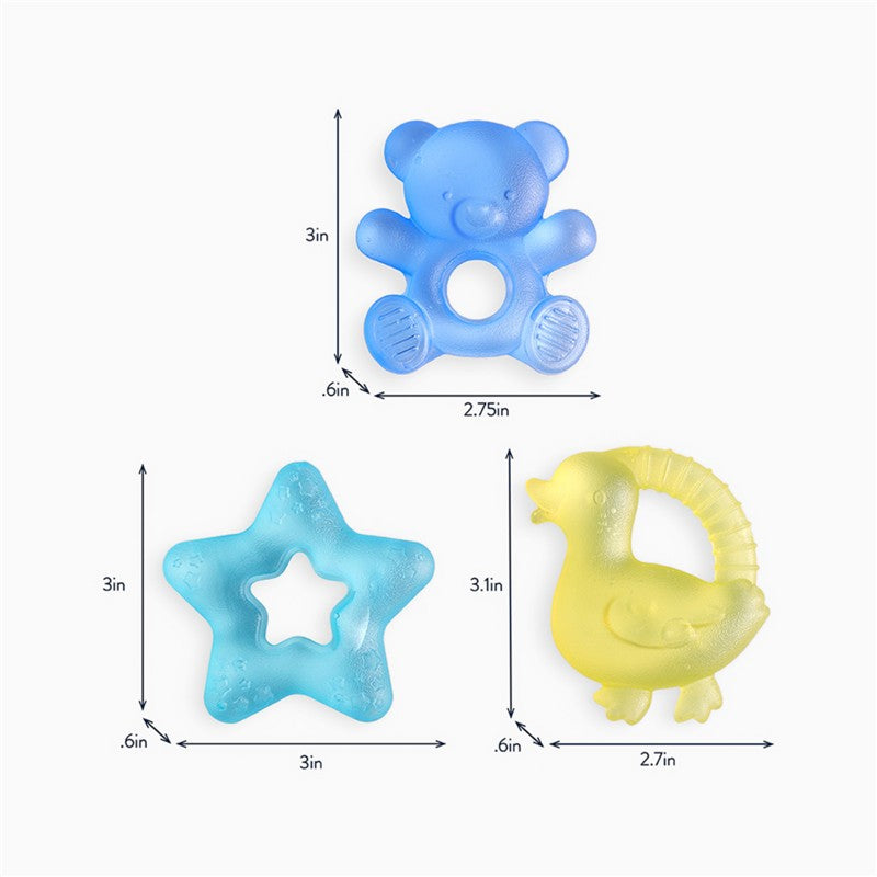 Itzy Ritzy Coolers Water-Filled Teether Bear 3-Pack Image 5