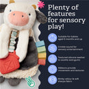 Itzy Ritzy - Cow Itzy Friends Lovey™ Plush Image 3