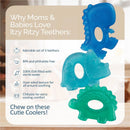 Itzy Ritzy - Cute 'N Cool Water Filled Teether Dino (3-Pack) Image 3