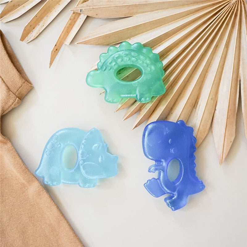 Itzy Ritzy - Cute 'N Cool Water Filled Teether Dino (3-Pack) Image 9
