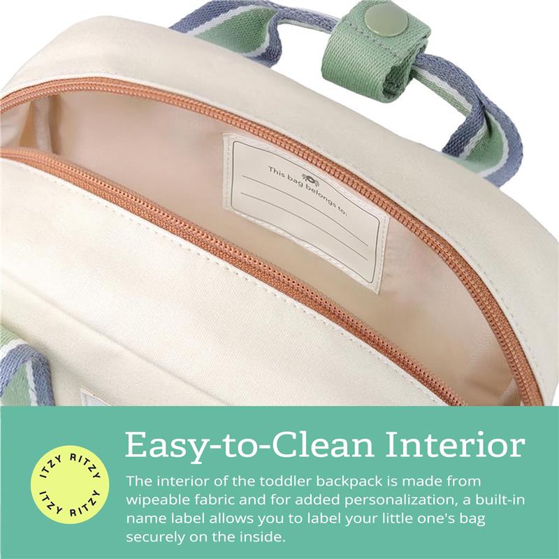 Itzy Ritzy Itzy Bitzy Bag™ Toddler Daycare Backpack, Check Yes! Image 5