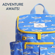 Itzy Ritzy Itzy Explorer Big Kids Backpack, Jetsetter Image 2