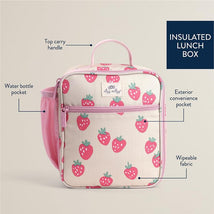 Itzy Ritzy Itzy Lunch Box™ Toddler Bag, Strawberries and Cream Image 2