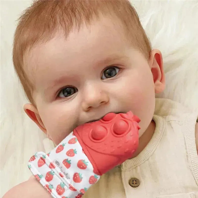 Itzy Ritzy - Itzy Mitt Pop™ , Strawberry Image 3