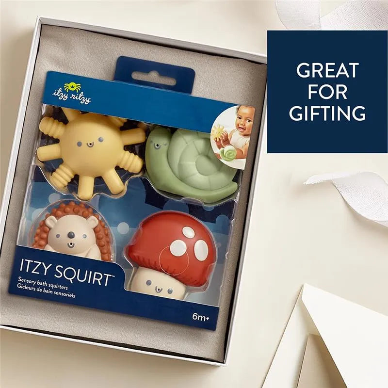 Itzy Ritzy - Itzy Squirt™ 4-Pack Of Soft Bath Toys Image 6