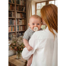 Itzy Ritzy Latch & Soothe Breastlike Pacifier - Taupe Image 2