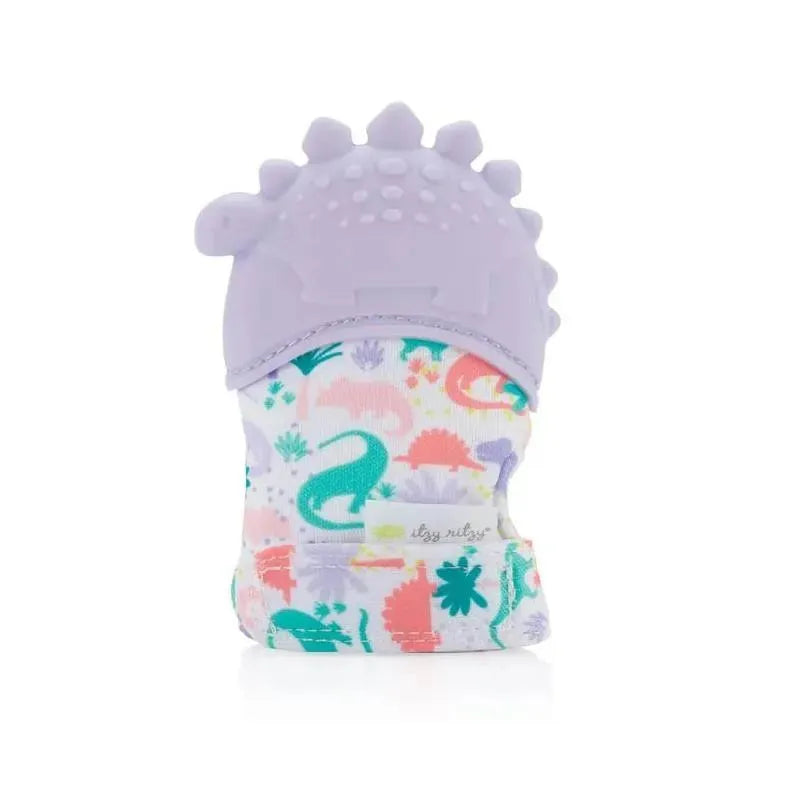 Itzy Ritzy - Lilac Dino Itzy Mitt Image 1