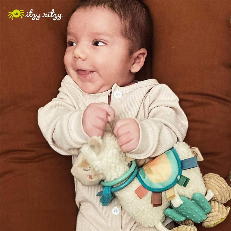 Itzy Ritzy Link & Love™ Activity Plush with Teether - Llama Image 7