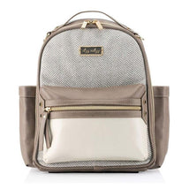 Itzy Ritzy Mini Backpack Diaper Bag-Vanilla Image 1
