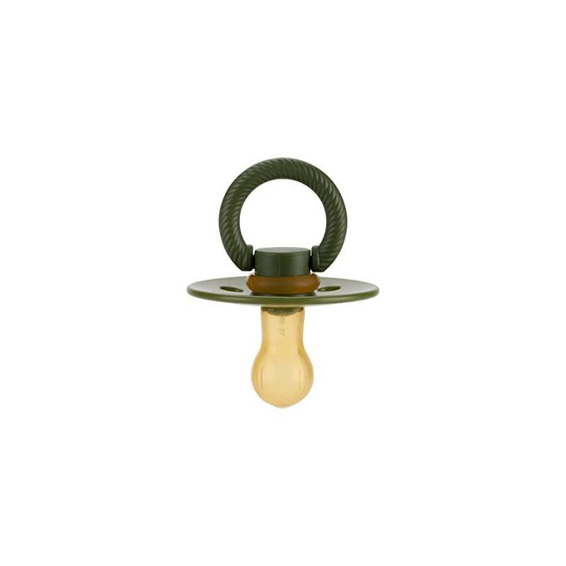 Itzy Ritzy - 2Pk Camo & Midnight Natural Rubber Pacifiers Image 3