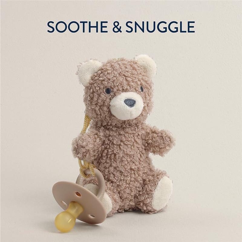 Itzy Ritzy - Pacifier & Lovey Set, Bear Image 4