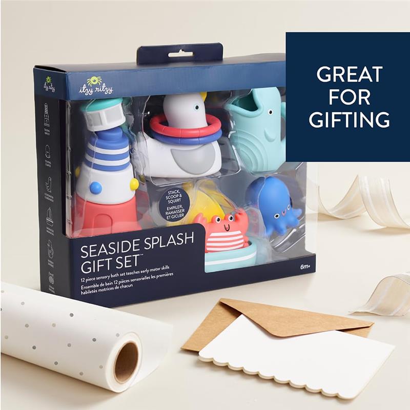 Itzy Ritzy - Seaside Splash Gift Set Nautical Image 6
