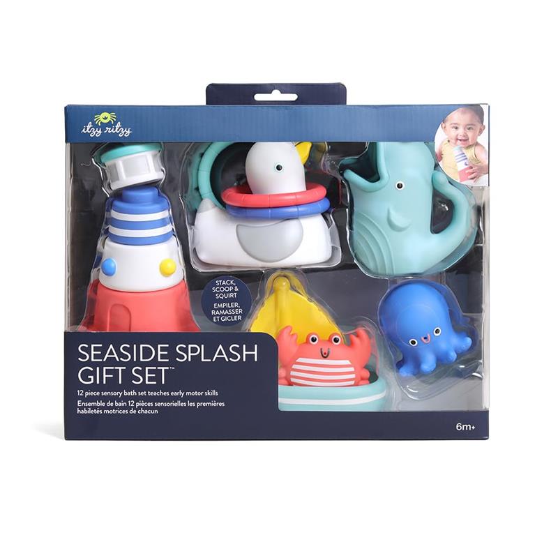 Itzy Ritzy - Seaside Splash Gift Set Nautical Image 7