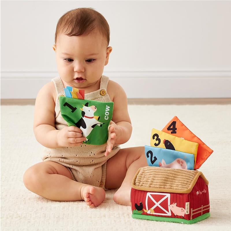 Itzy Ritzy - Sensory Scarves, Farm Friends Image 8