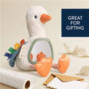 Itzy Ritzy Sensory Tummy Time Mirror - Gracie the Goose Image 6
