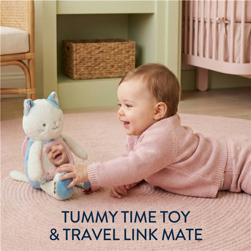 Itzy Ritzy Sensory Tummy Time Mirror - Kinsley the Kitty Image 8